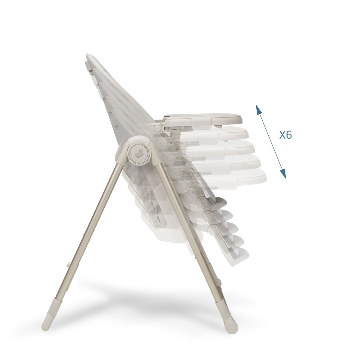 Chaise haute bébé évolutive AVA2 elegance beige, MAXI COSI