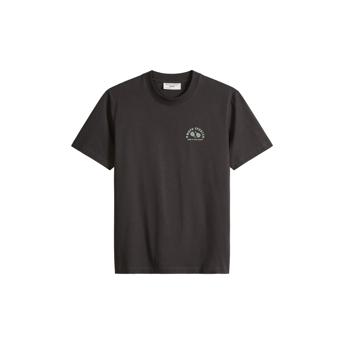 T-shirt DfC relaxed en coton bio doux gris foncé, MARC O’POLO DENIM