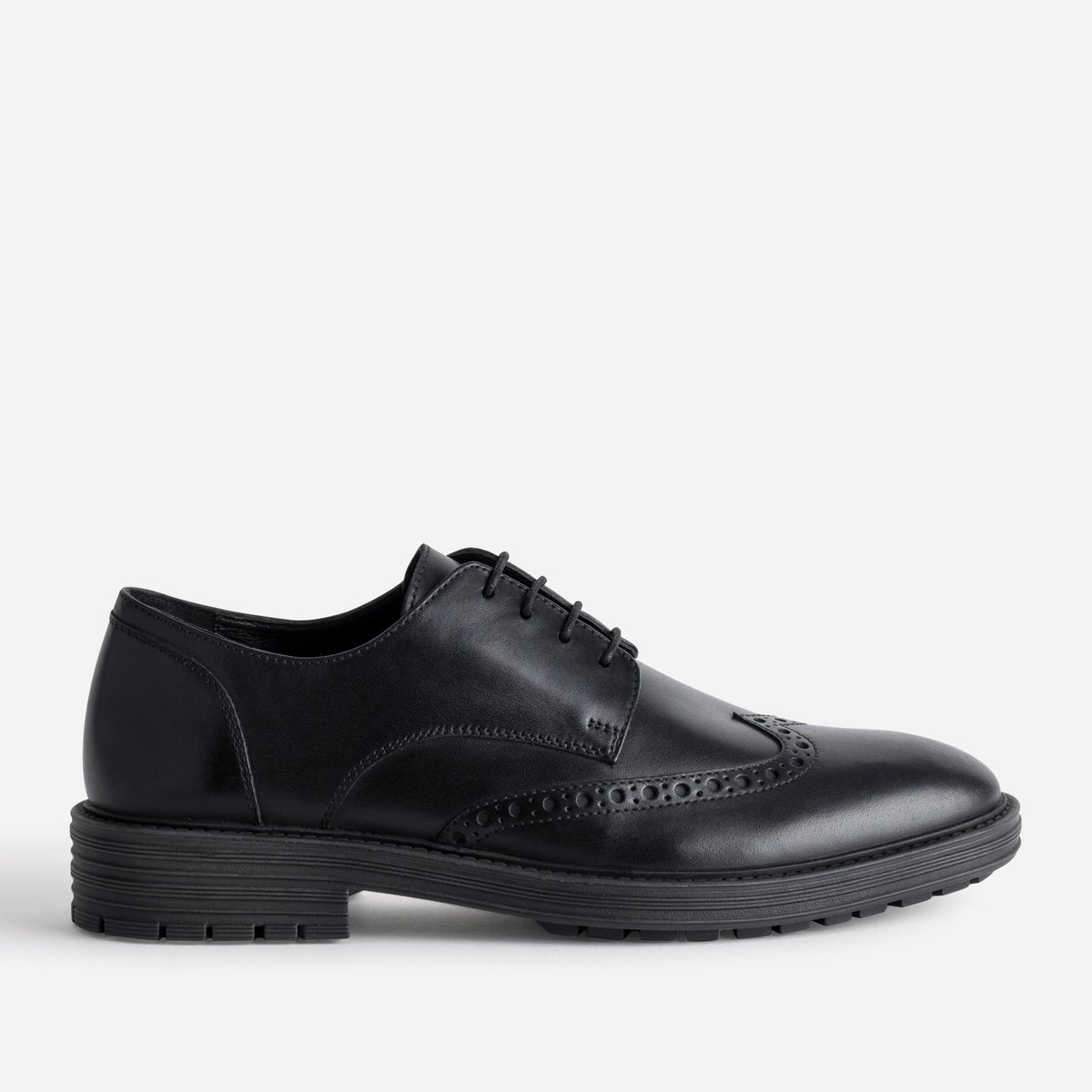 Derby en cuir FRANCISCO noir, ERAM