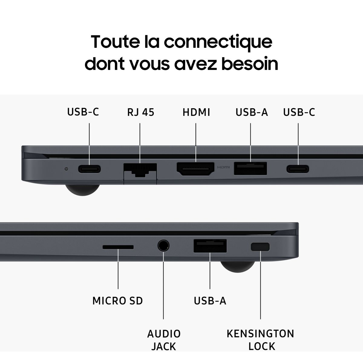 Ordinateur portable Galaxy Book4 15 i7 16Go 15,6" Intel Core i7 1355U 16 Go RAM LPDDR4x SSD 512 Go couleur unique, SAMSUNG