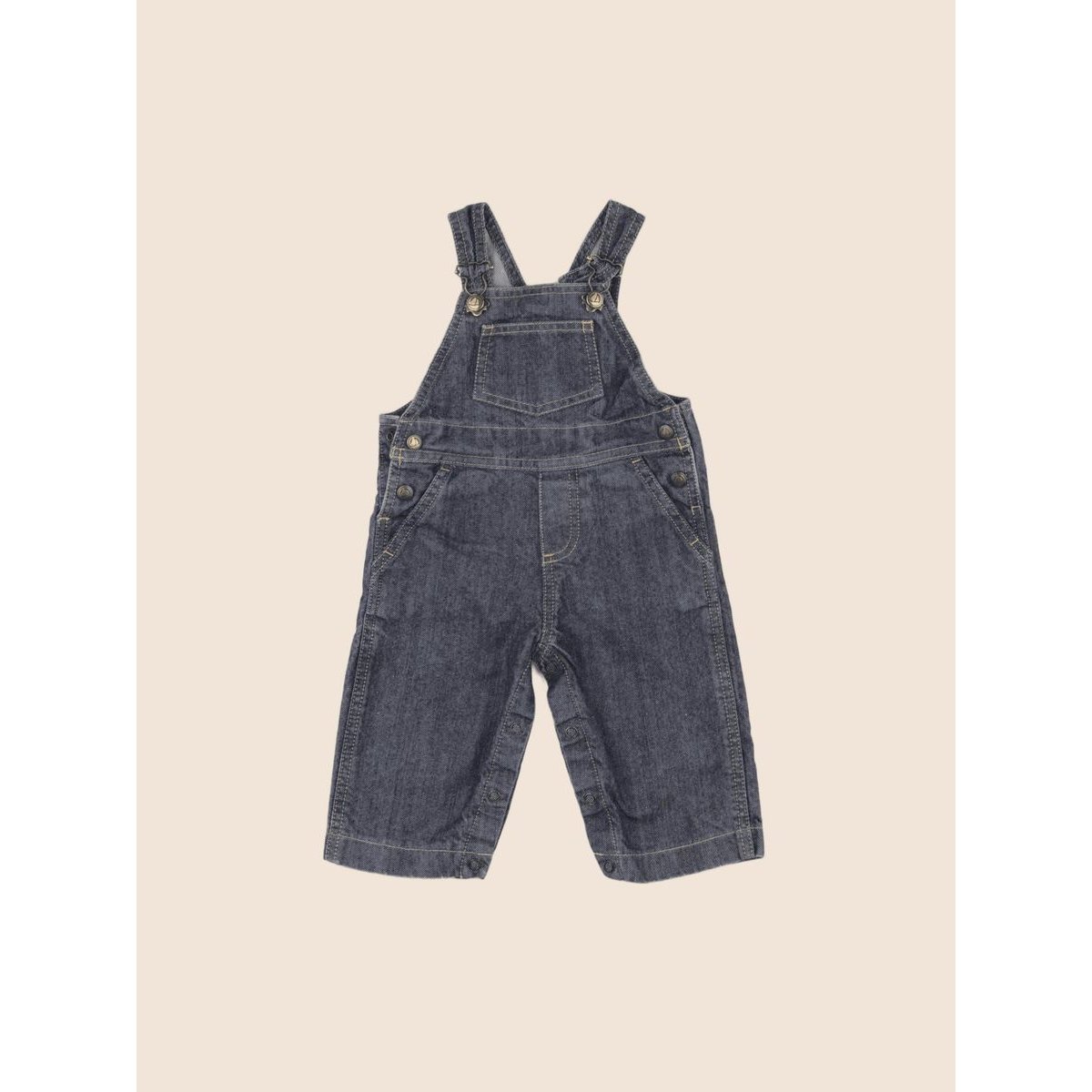 Salopette - Très bon état bleu, PETIT BATEAU