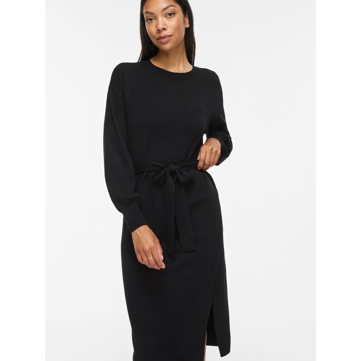 Robe En Maille noir - black, VILA