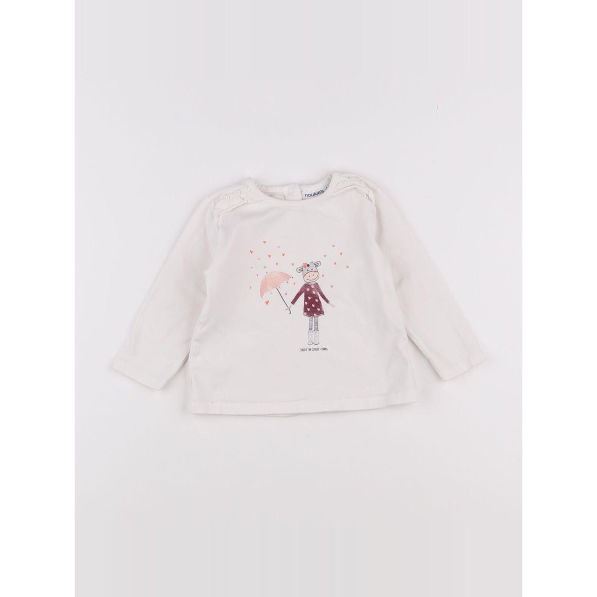 Tee-shirt - Bon état blanc, NOUKIE'S