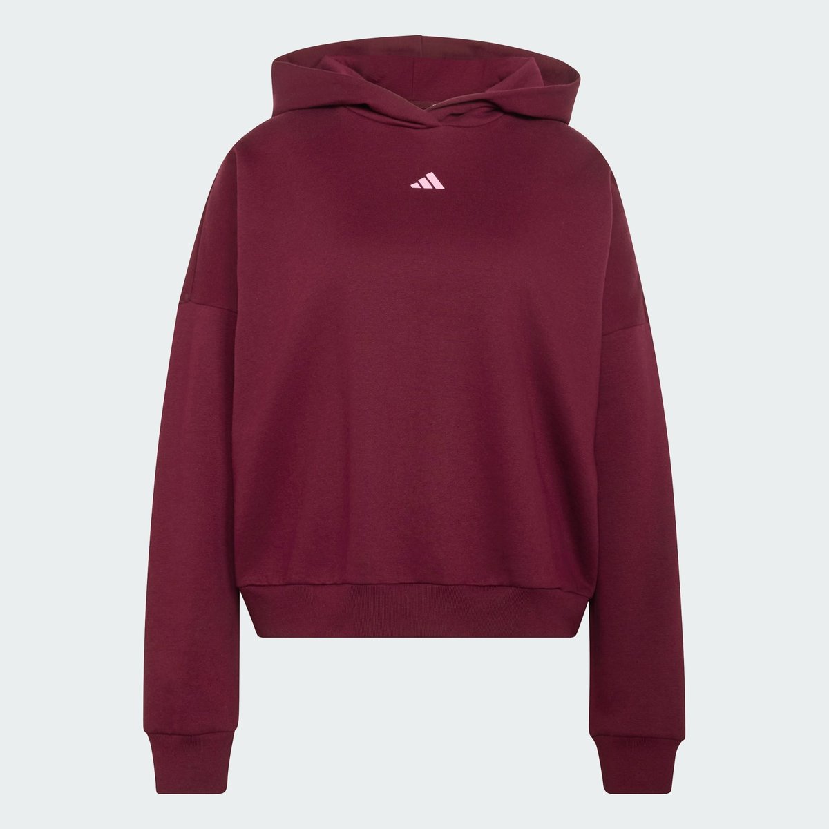 Sweat-Shirt À Capuche 3 Stripes Studio Sweat-Shirt À Capuche 3 Stripes Studio maroon, ADIDAS SPORTSWEAR