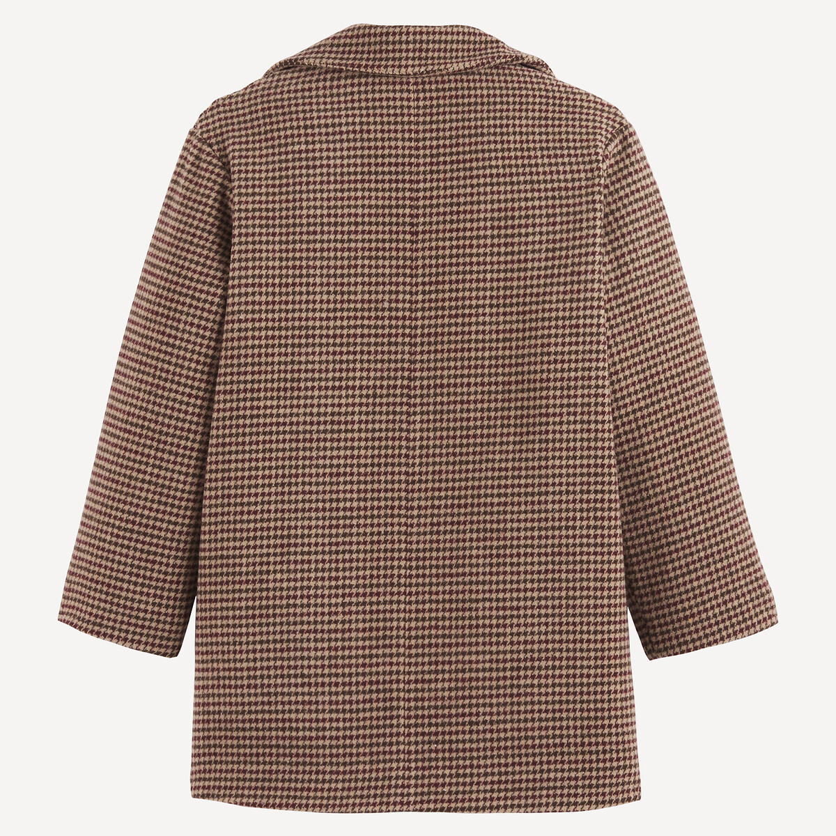 Cappotto a quadri, foderato in pile a quadri, LA REDOUTE COLLECTIONS