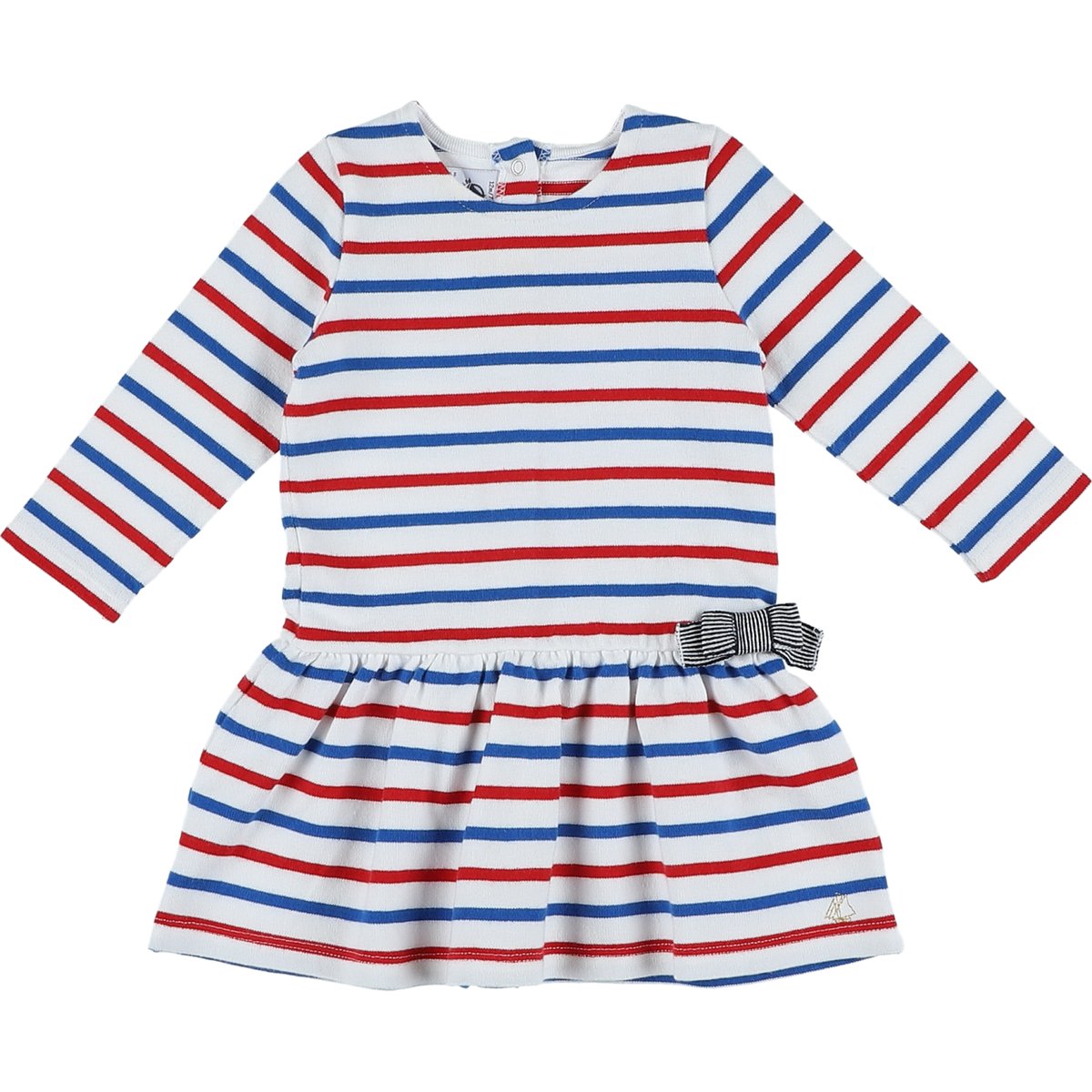 Robe - Très bon état blanc;bleu;rouge, PETIT BATEAU