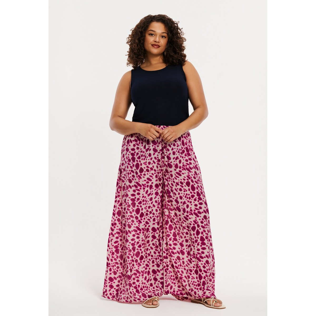 Pantalon Flare Fit rose, YOEK