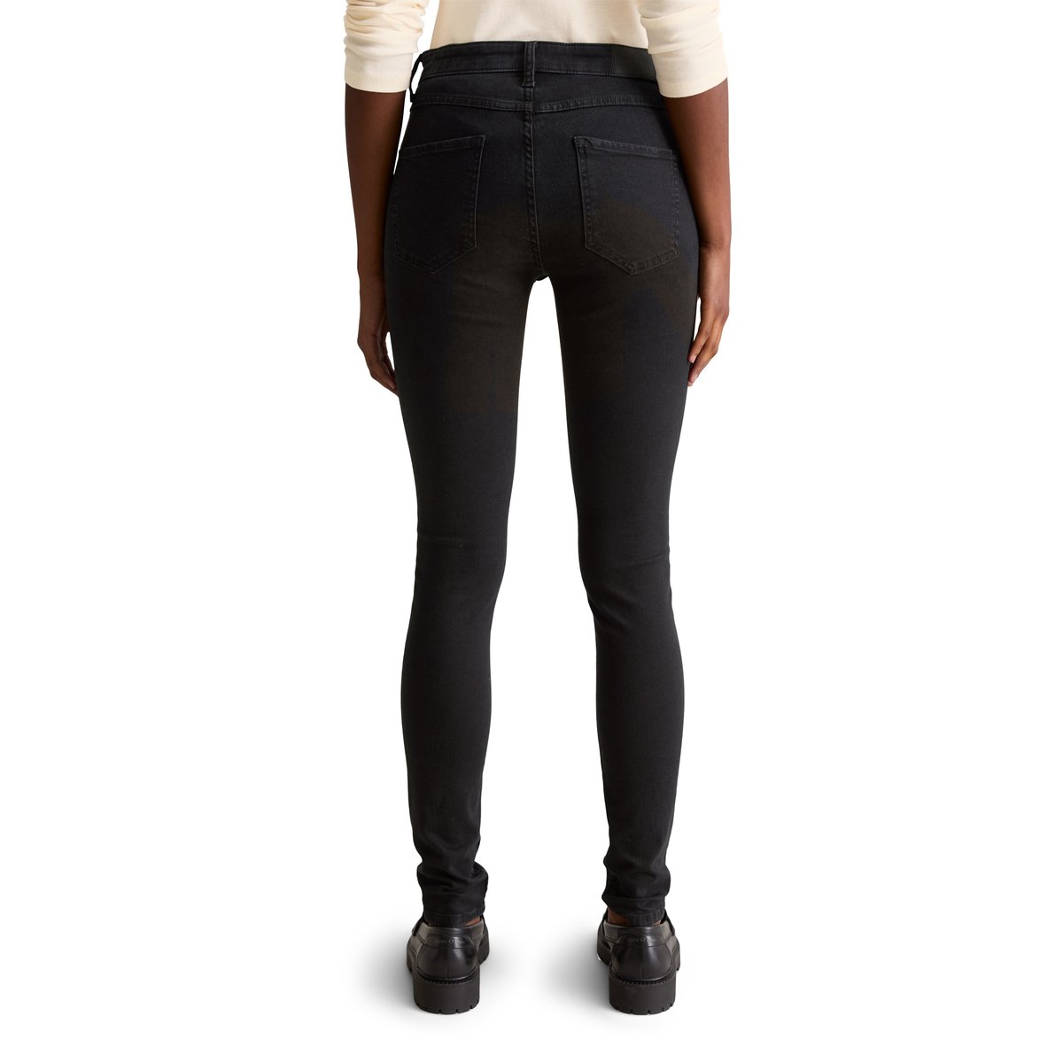Jeans modèle Kaj skinny en mélange coton BIo stretch noir, MARC O’POLO DENIM