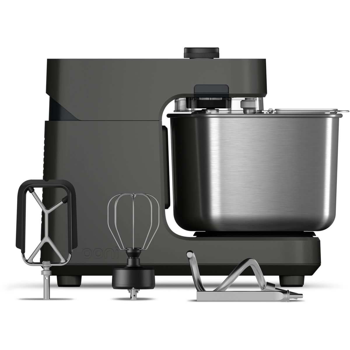 Robot pâtissier Halo Pro gris, 7 L, 58 vitesses, transmission directe couleur unique, OONI