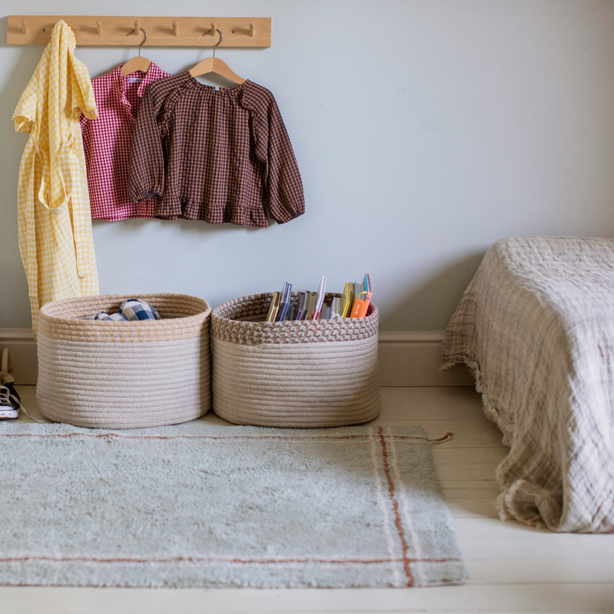 Panier Kilo LITTLE CHEFS beige, LORENA CANALS