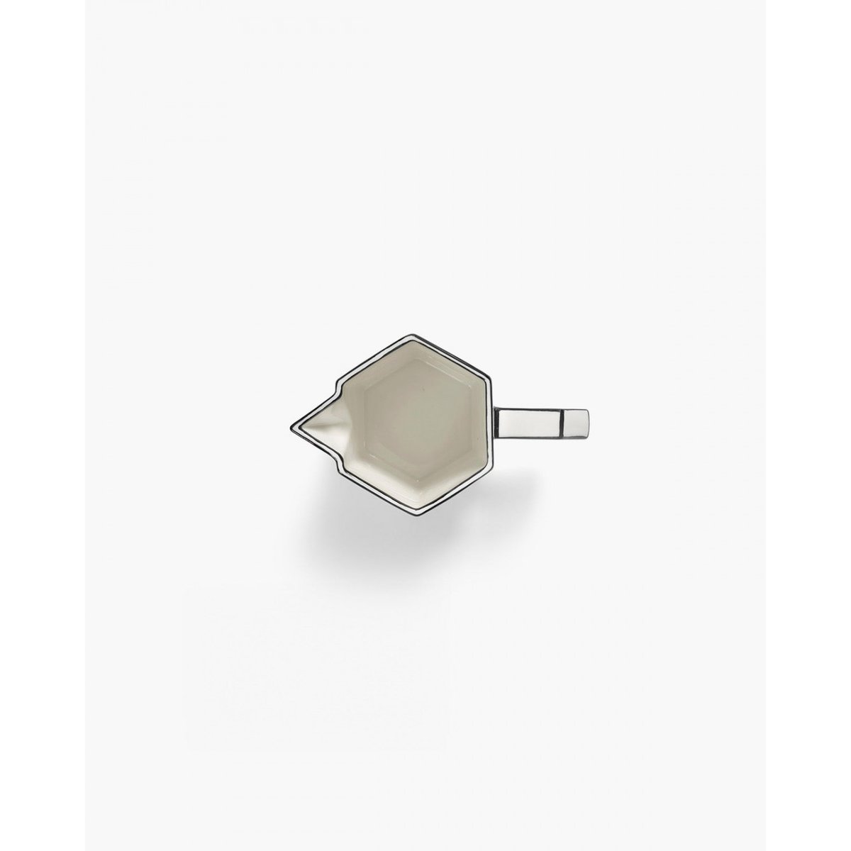 Cruche à lait en porcelaine Carte Blanche blanc, SERAX