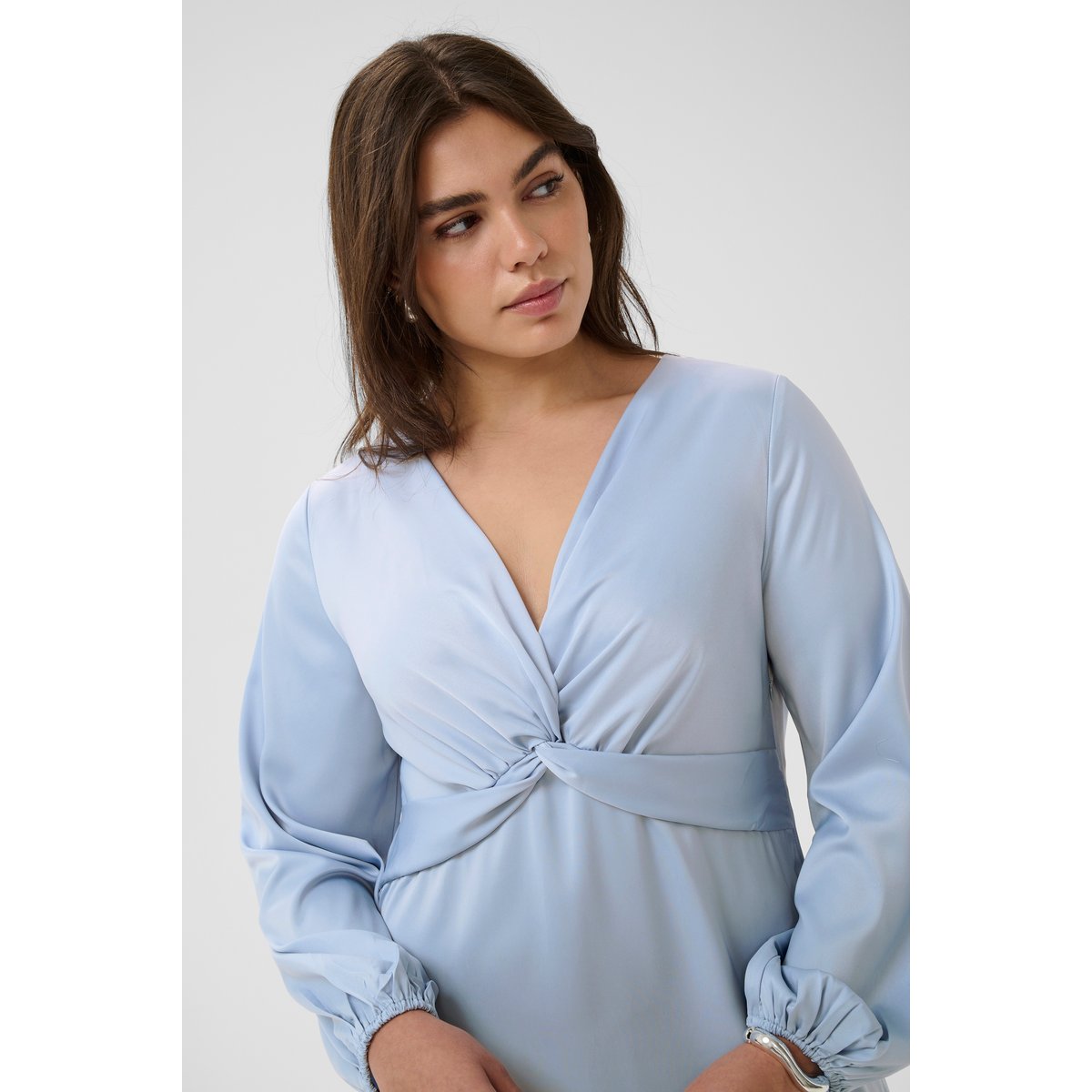 Robe bleu kentucky blue cc., KAFFE CURVE