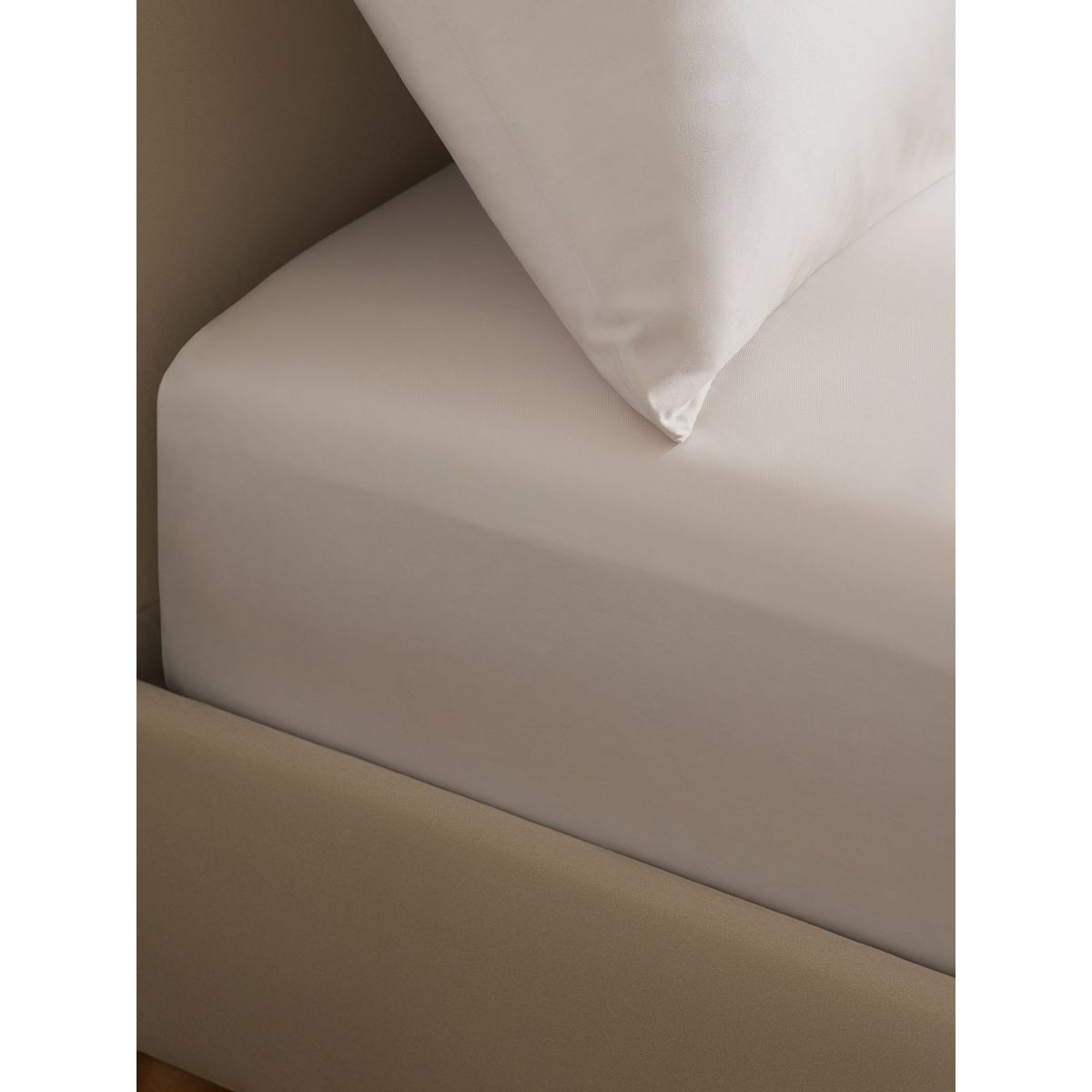 Drap à tissage 200 fils en coton égyptien naturel, NEXT