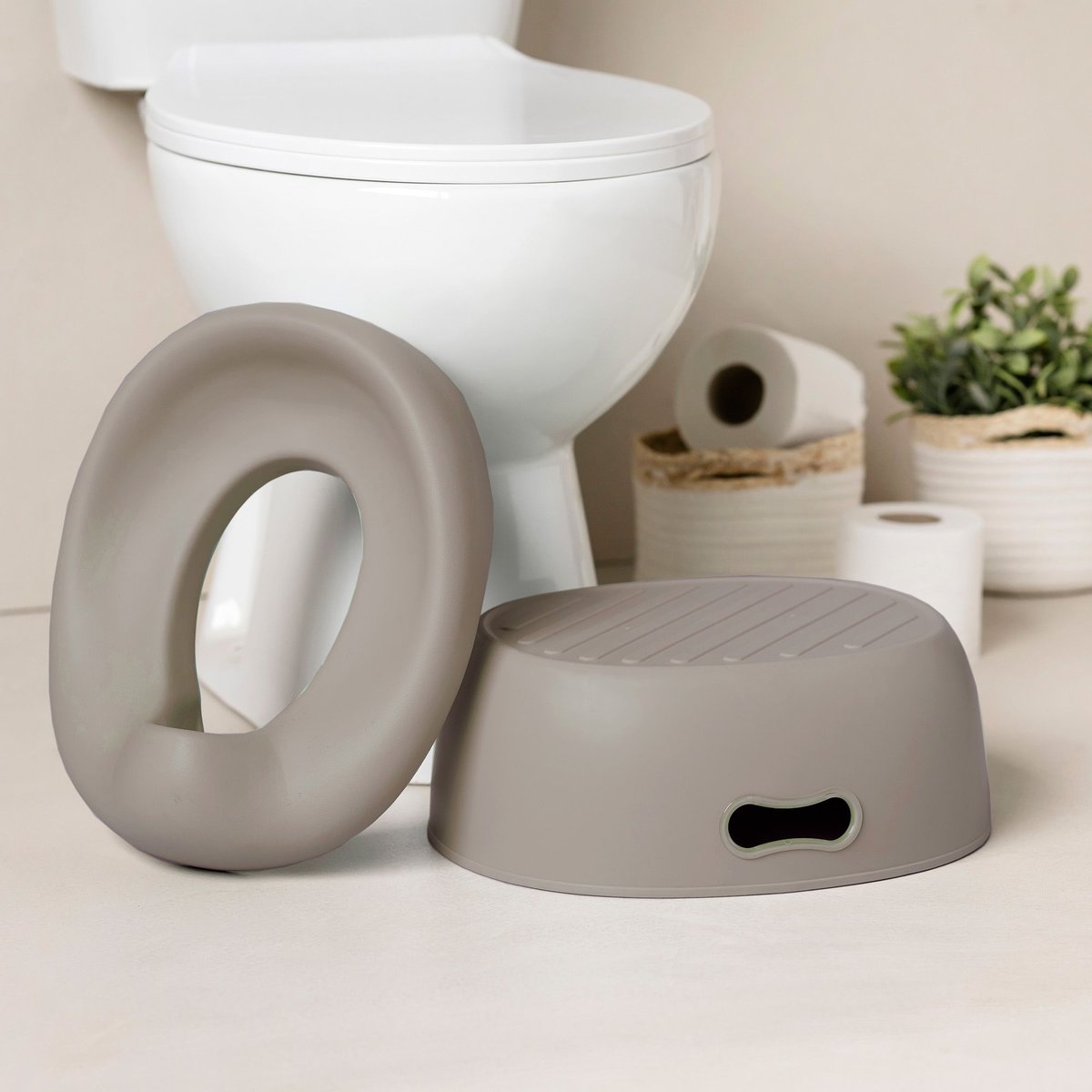 Pot d'apprentissage Potty 3 en 1 vert sauge taupe, NATTOU