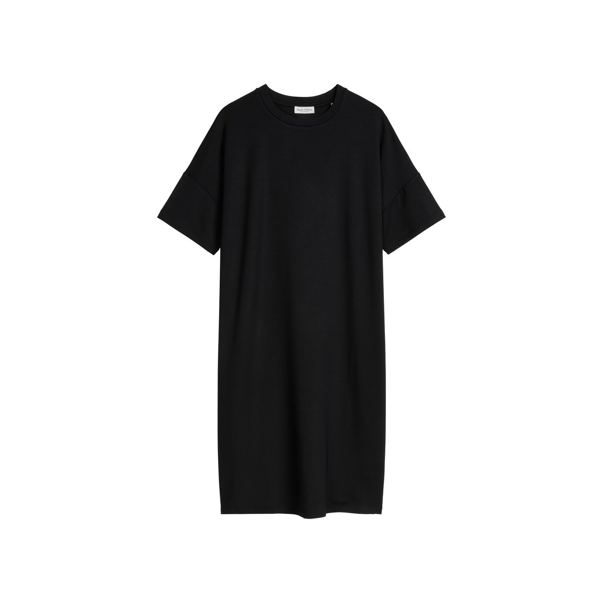 Robe sweat oversize en TENCEL™ Modal noir, MARC O'POLO