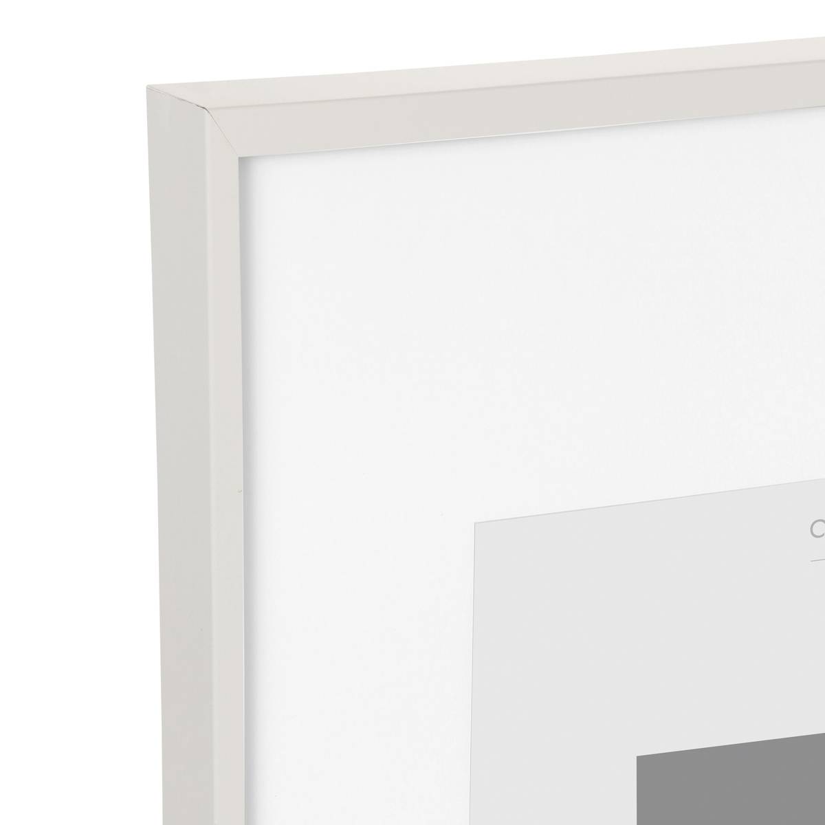 Cadre photo 70x100cm avec passe-partout EVA blanc, ATMOSPHERA