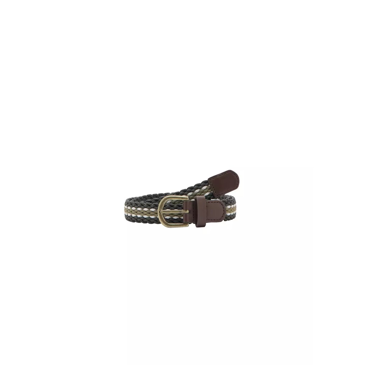Ceinture tressée kaki, MANGO KIDS