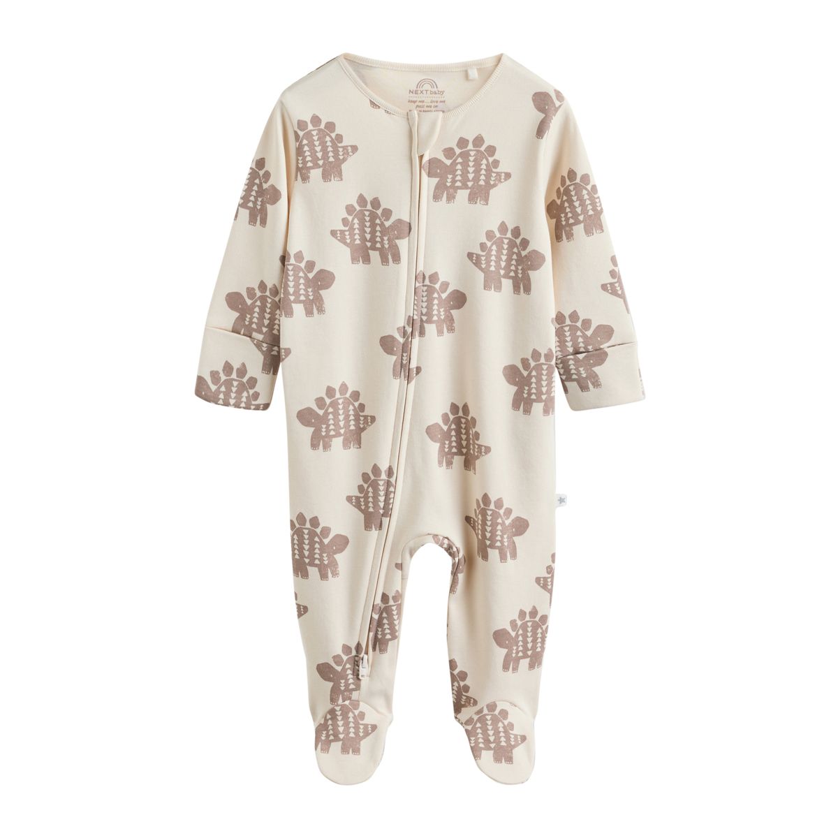 Dors-bien à zip double sens bébé, lot de 3 safari multicolore, NEXT