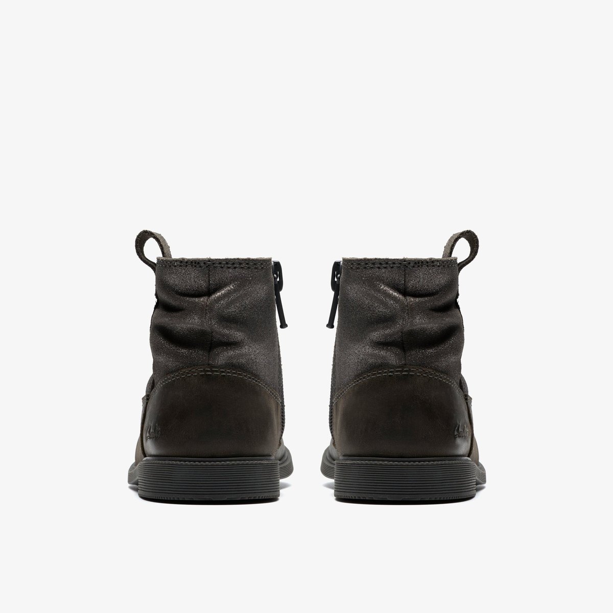 Boots Suède OAKLYN TOP K gris, CLARKS