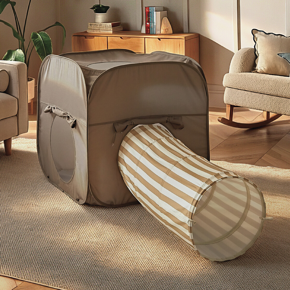 Pop Up 2-Piece Play Set taupe/beige, CUDDLECO