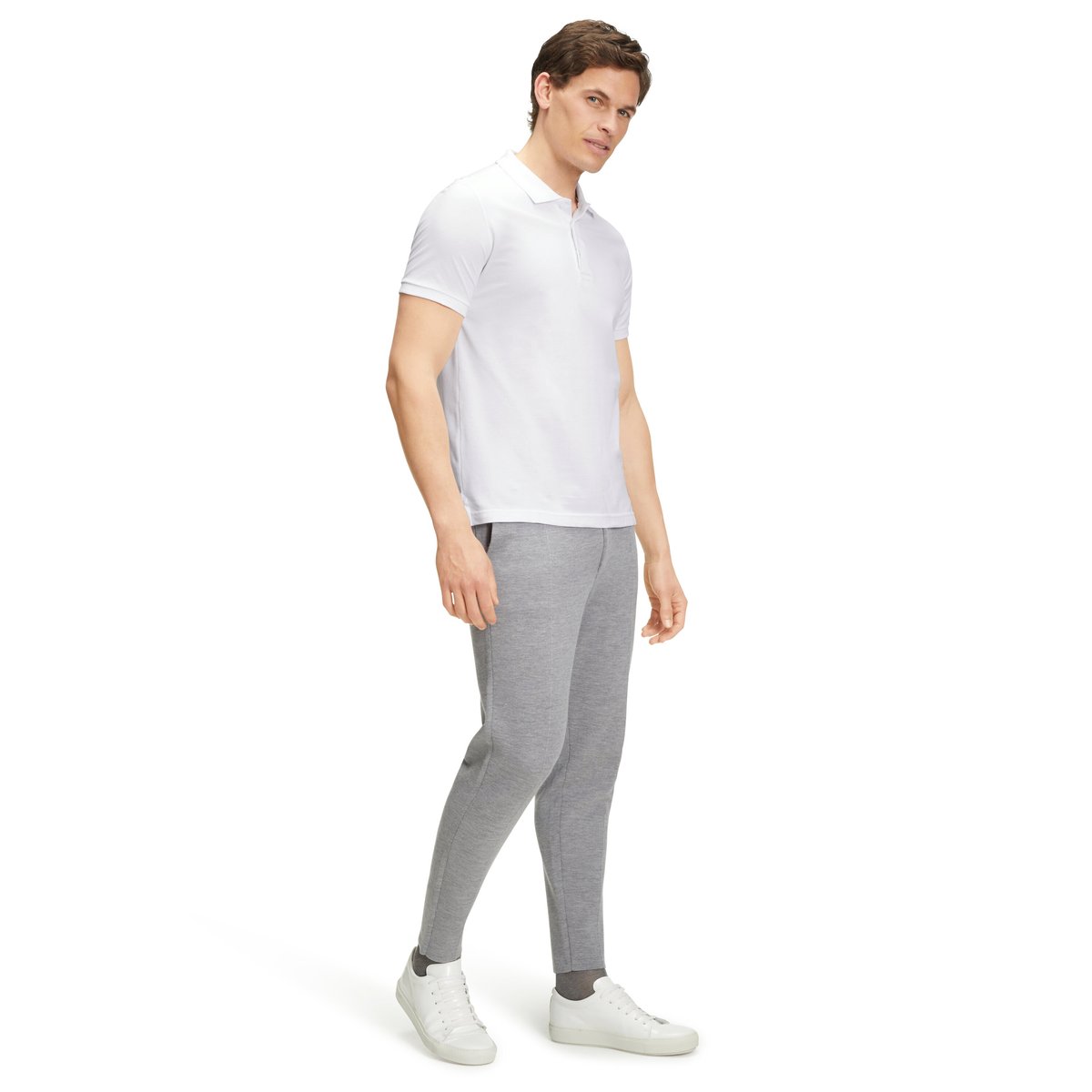 Polo shirt Essential blanc, FALKE