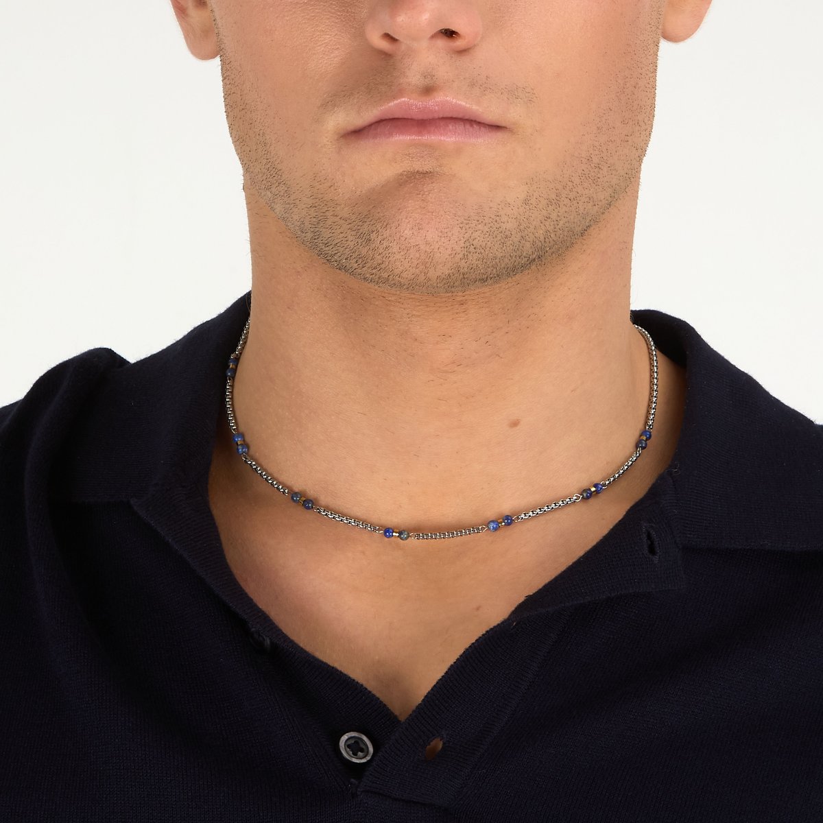 Collier TERRA stainless steel,yellow gold, MORELLATO