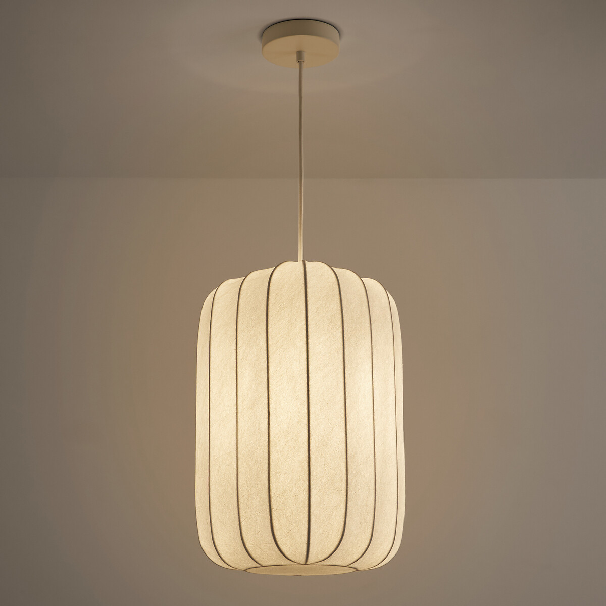 Lámpara de techo 27 x 43,5 cm, Palupo blanco, LA REDOUTE INTERIEURS