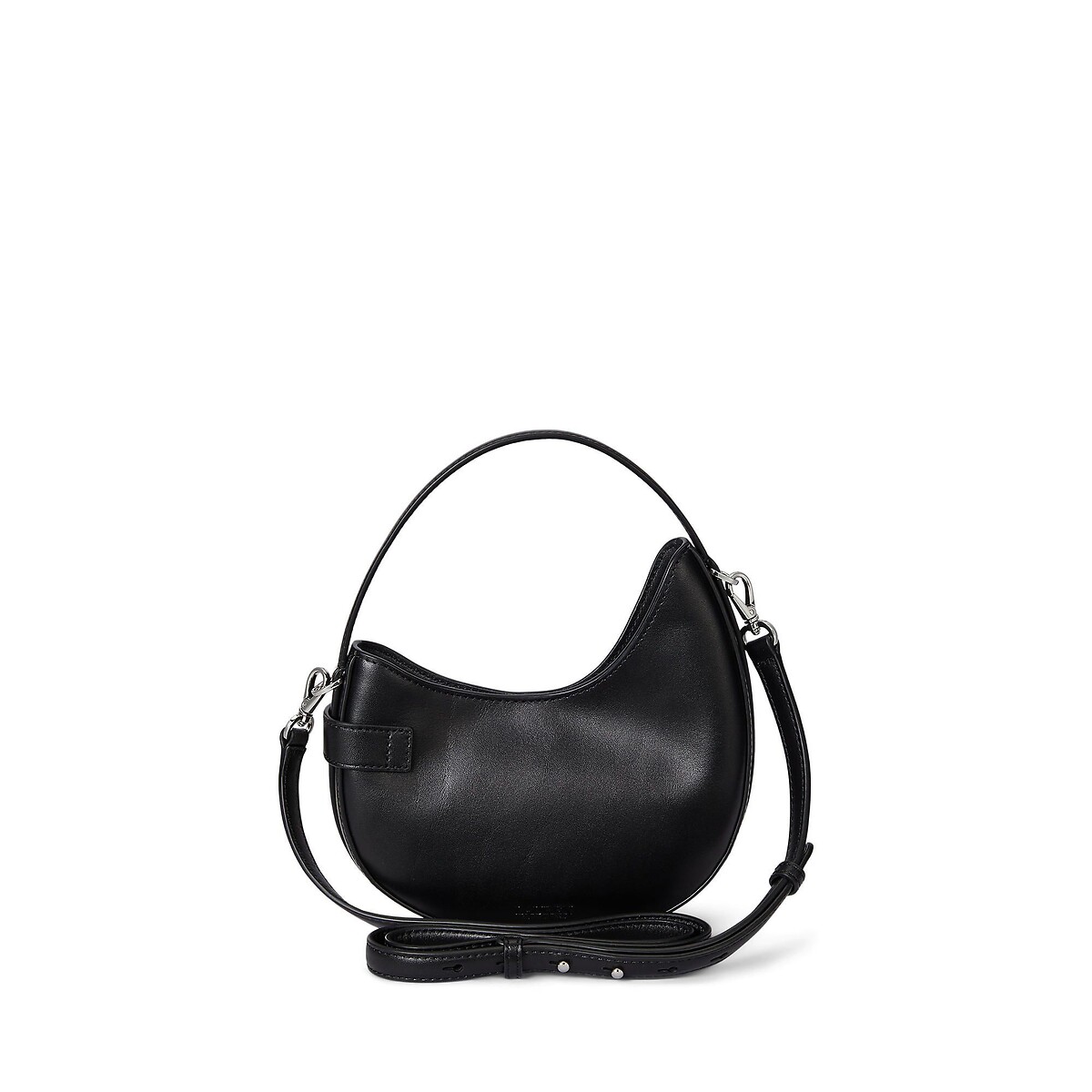 Sac en cuir porté épaule, à bandoulière, TASHA noir, LAUREN RALPH LAUREN