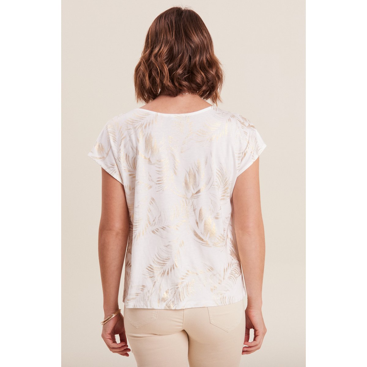 T-shirt manches courtes blanc, BREAL
