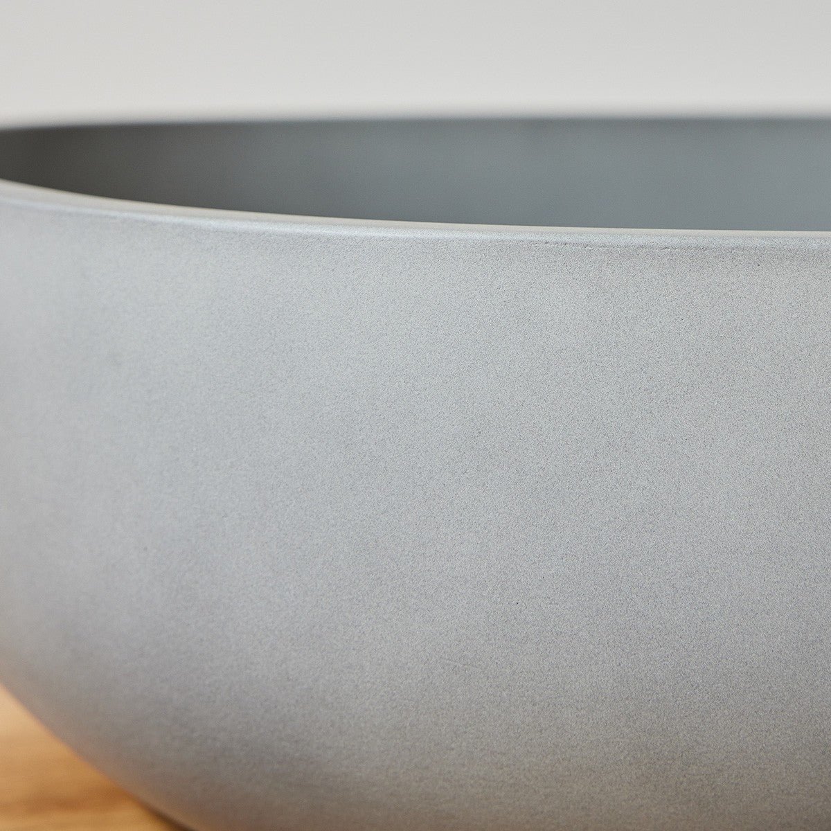 Vasque en béton 50 cm LOTUS gris, BERAH GETAH