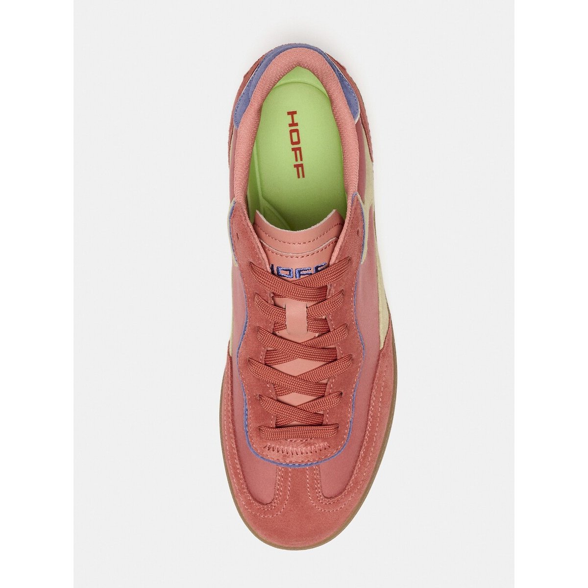 Park leren sneakers roze, HOFF