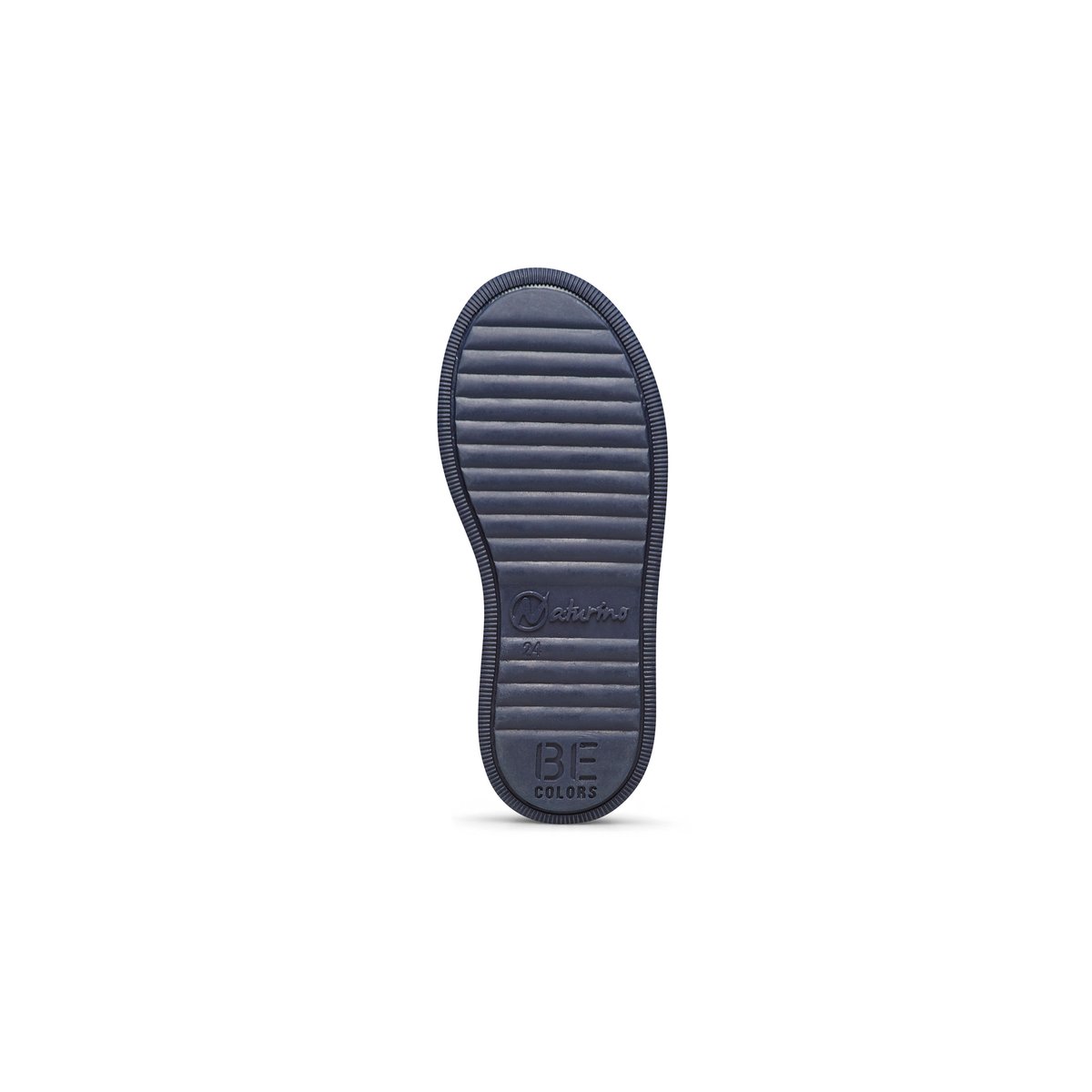 Chaussures en cuir et suède NUME VL. bleu, NATURINO