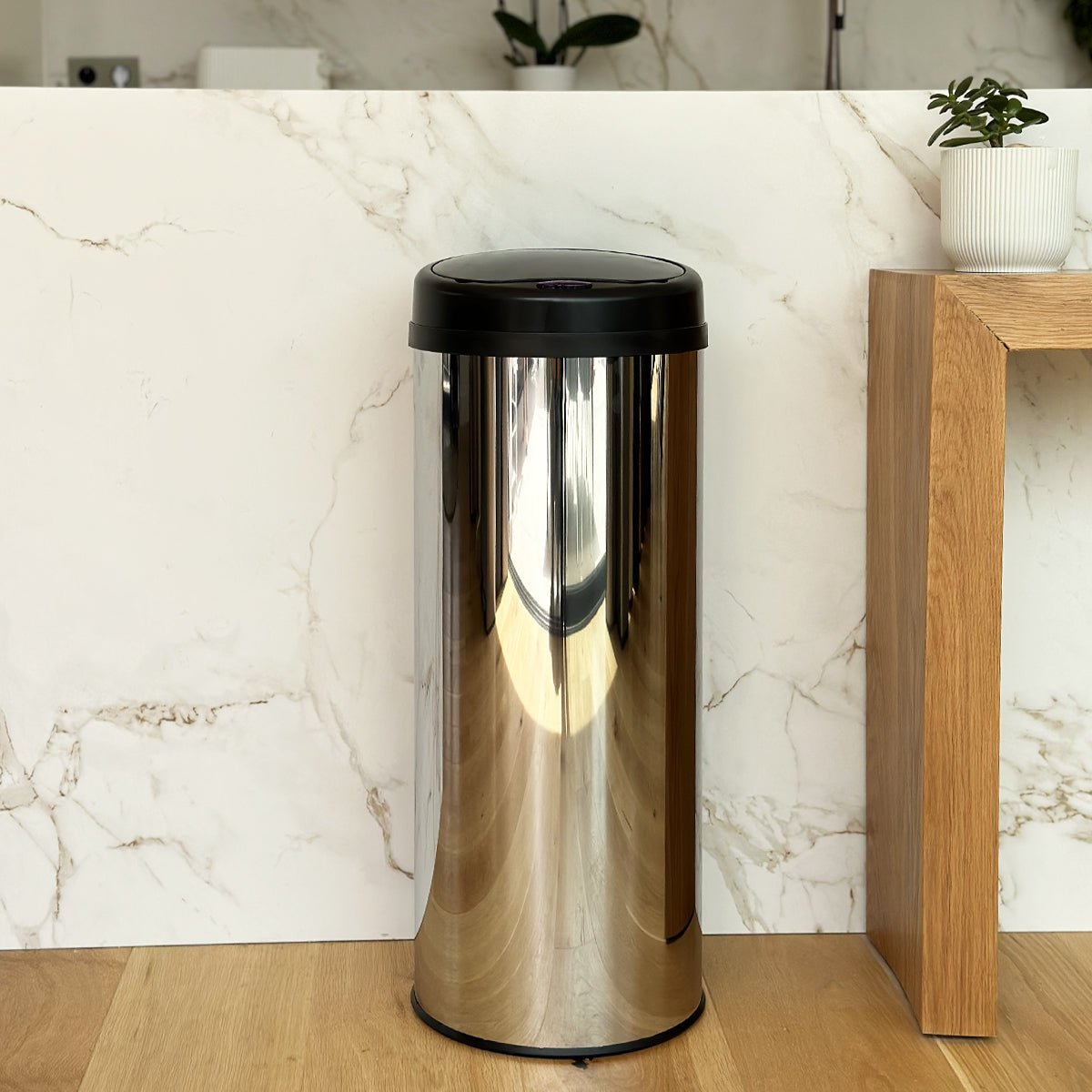 Poubelle de cuisine automatique ARTIC 50L silver, KITCHEN MOVE