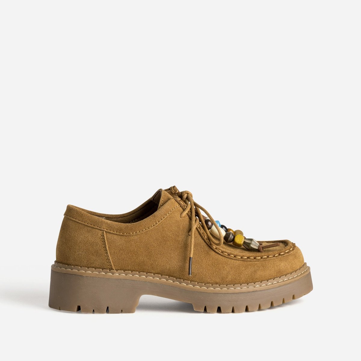 Derby en cuir FLORIDA camel, ERAM