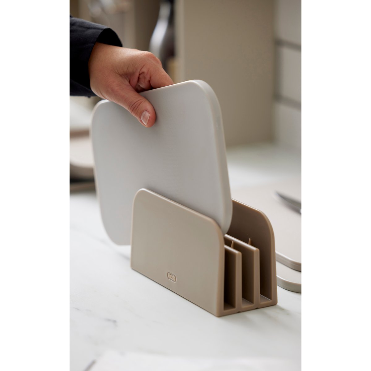 Support de planche à découper CHOPTIMA humus, ROSTI