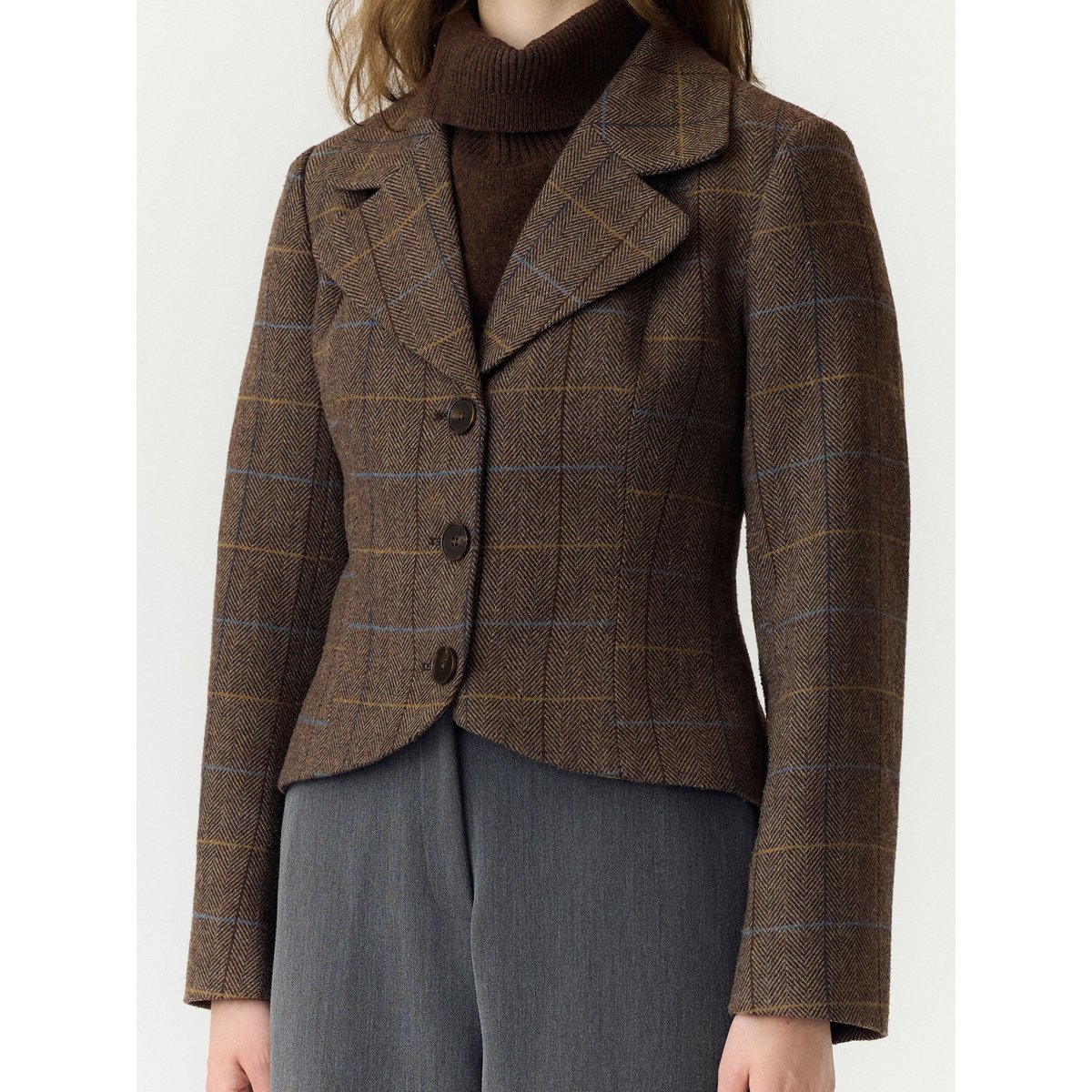 Veste chocolate brown, YAS