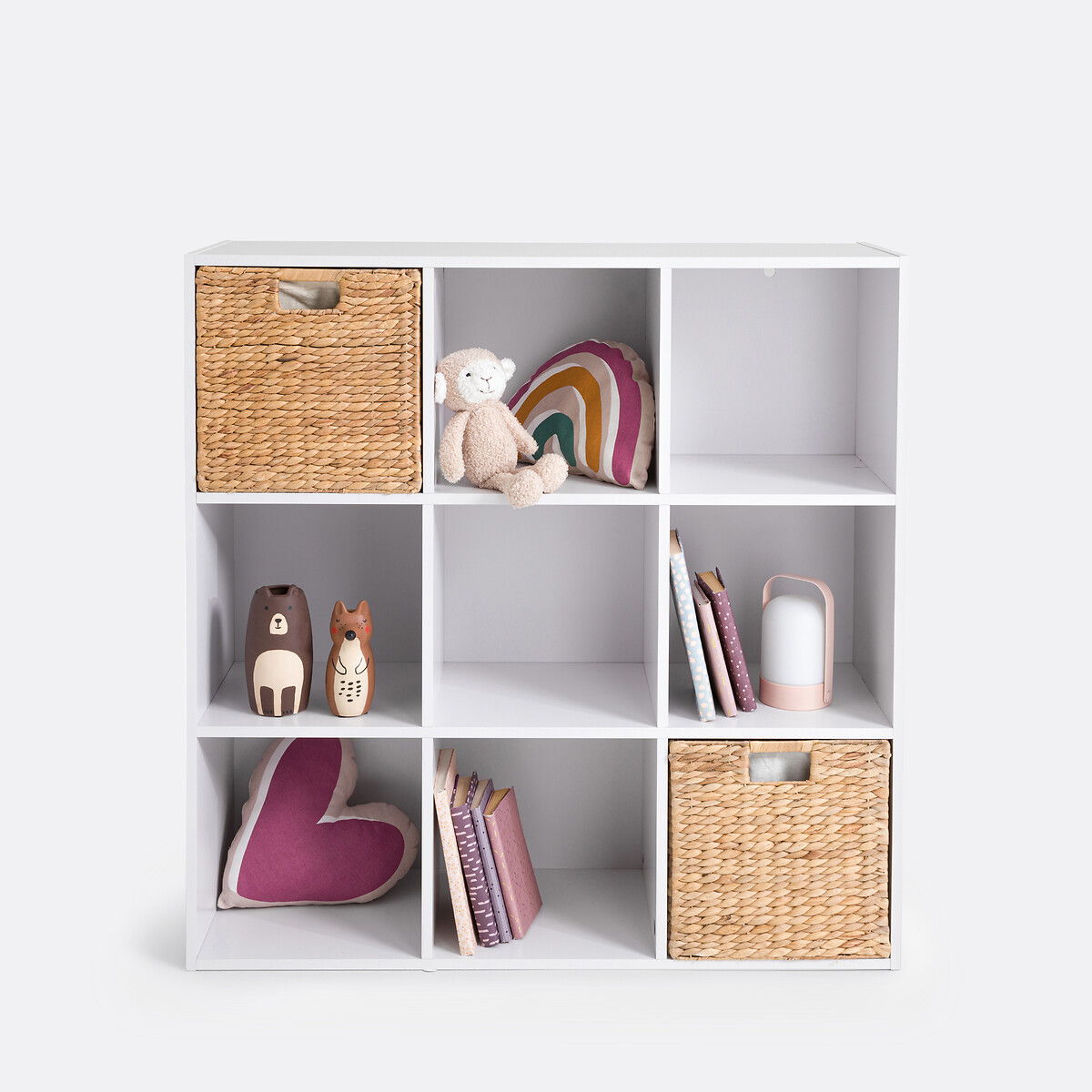 Mobile contenitore 9 scomparti, Diny bianco, LA REDOUTE INTERIEURS