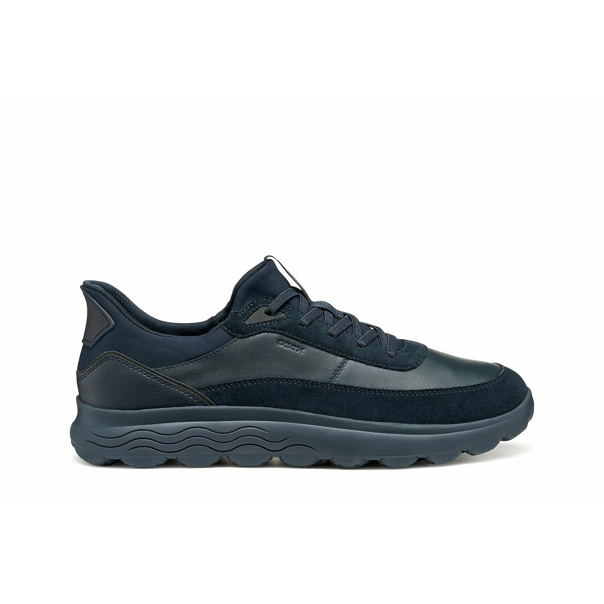 Baskets respirantes Spherica Plus, Fast-in bleu marine, GEOX