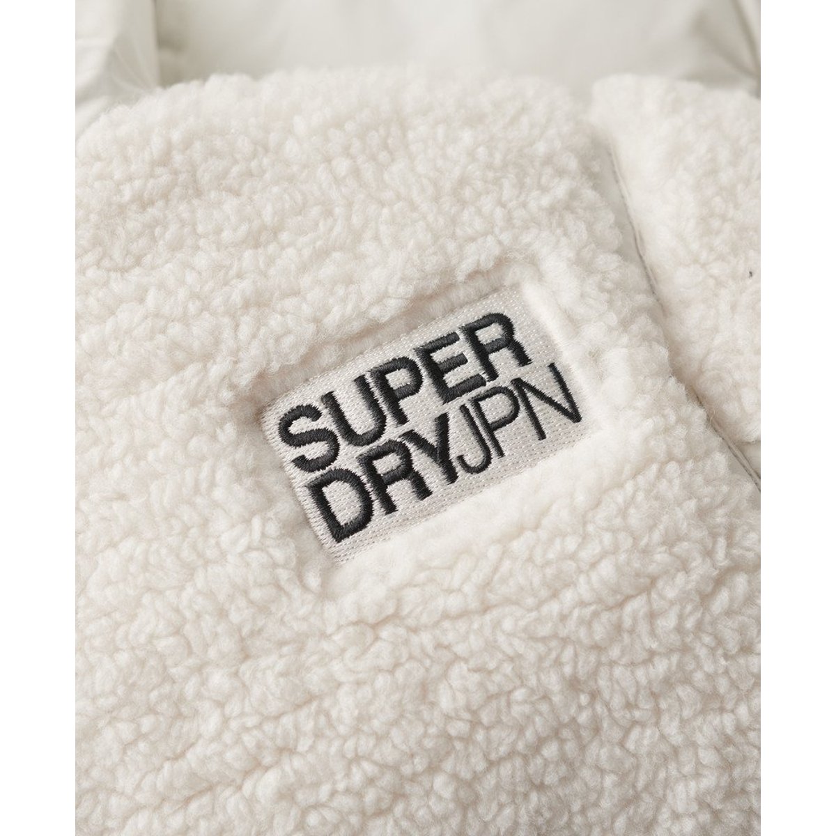 Bomber Everest Hybrid blanc cassé, SUPERDRY