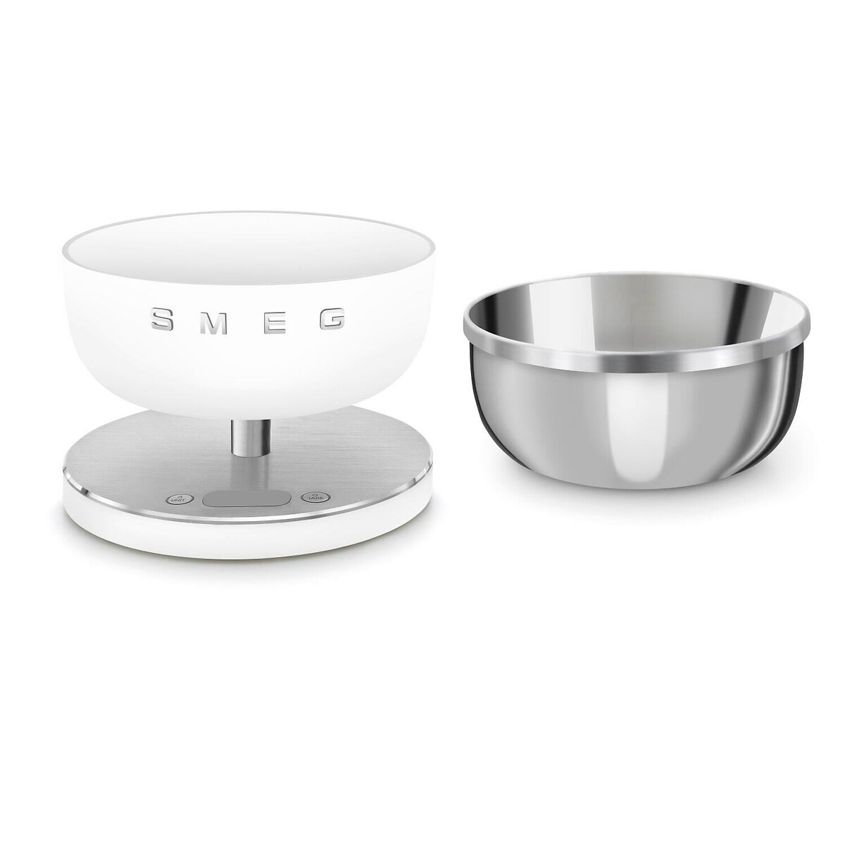 Retro Digital Kitchen Scale - KSC01 white, SMEG