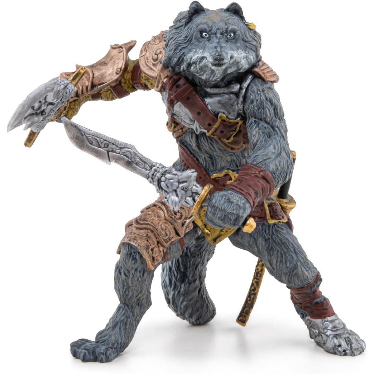 Figurine Mutant loup gris, PAPO