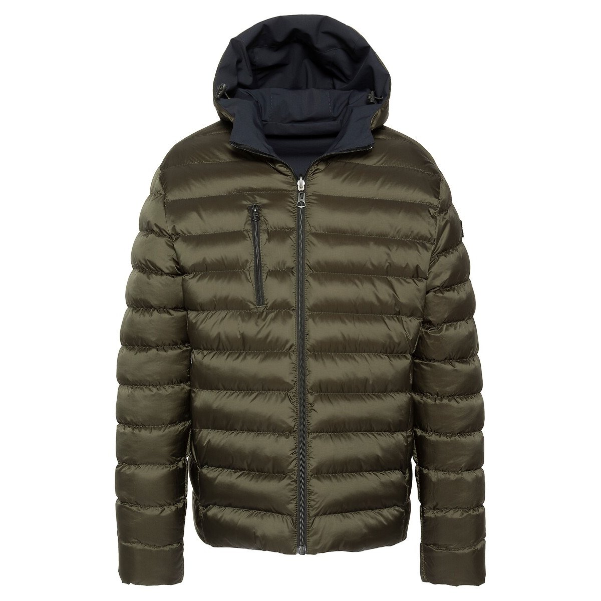 Blouson réversible, marine et kaki, à capuche, CANFIELD marine/kaki, SCHOTT
