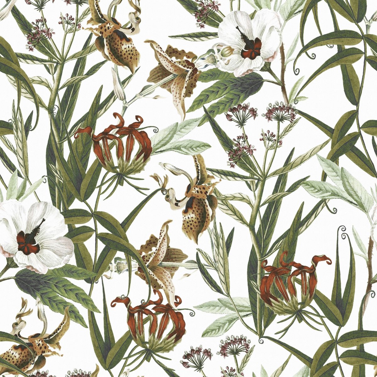 Papier peint Floral Urbain multicolore, SUPERFRESCO EASY