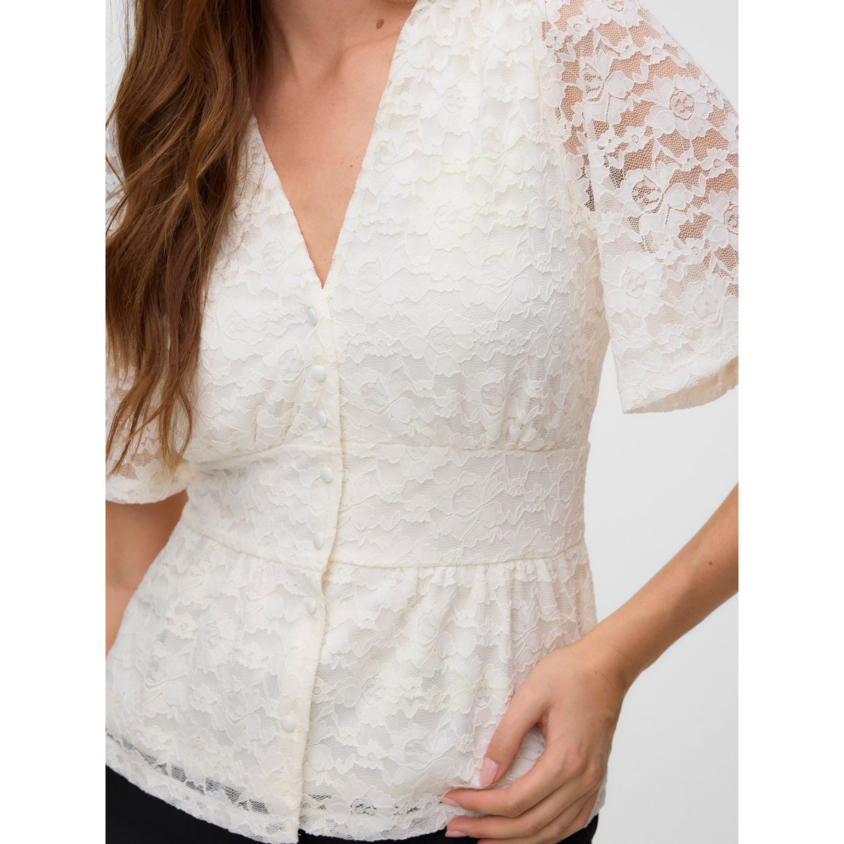 Top star white, VERO MODA