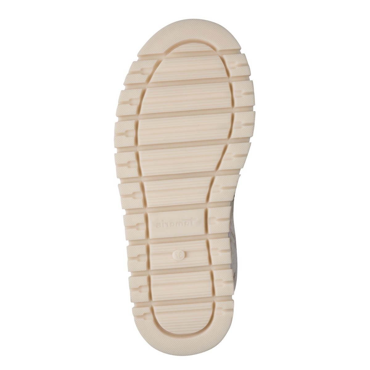Bottine fourée beige ivoire, TAMARIS