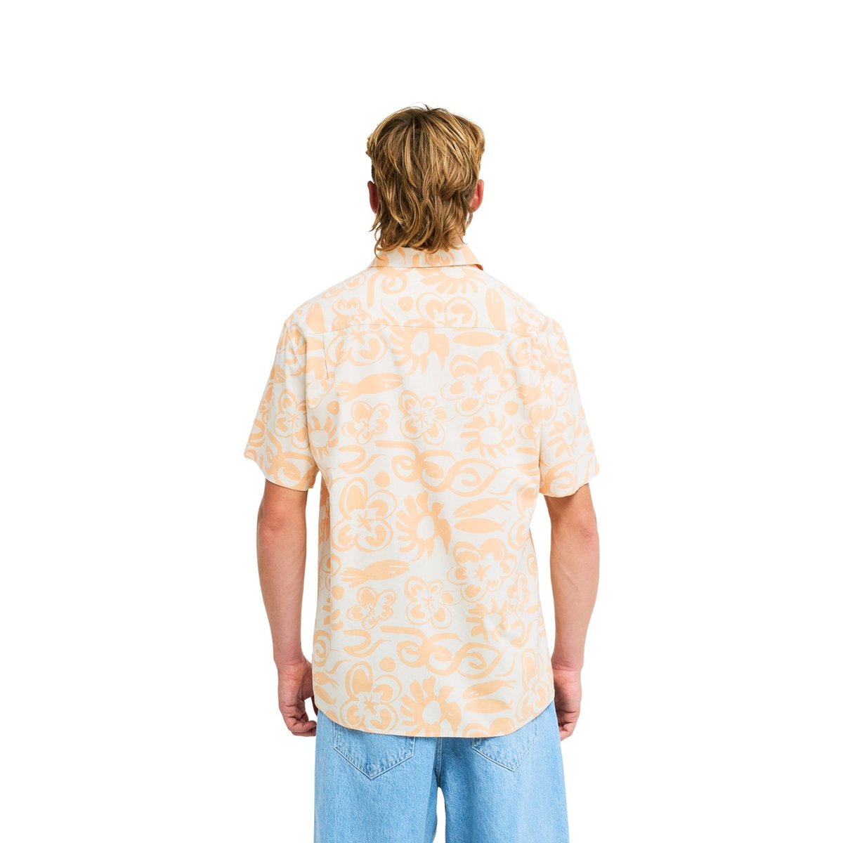 Chemise manches courtes TY WILLIAMS PADDLE OUT beige oatmeal, BILLABONG