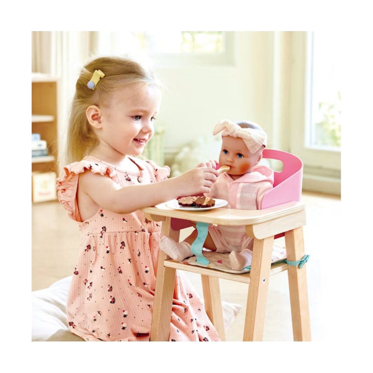 Chaise haute pour poupée - Sweet Treats multicolore, HAPE