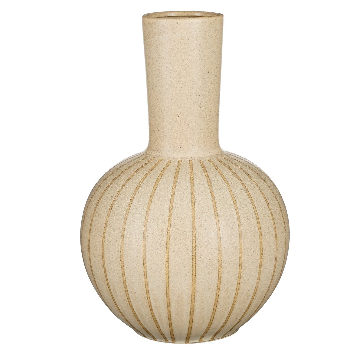 Vase texturé H52 cm HOLM crème, MICA DECORATIONS