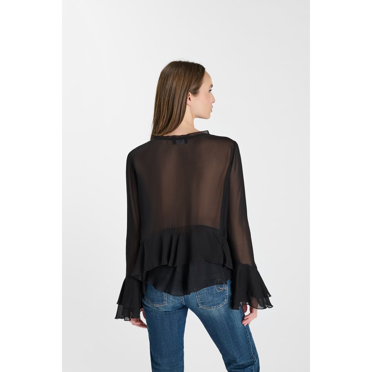 Top VOLA black, LE TEMPS DES CERISES