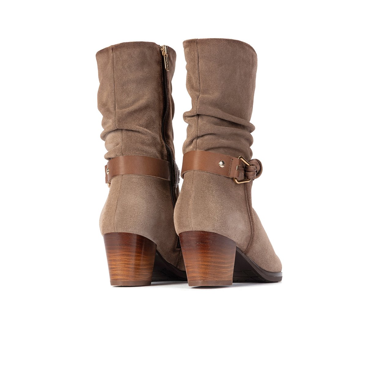 Bottes cuir Zamora taupe, PIKOLINOS